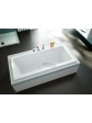 Acrylic rectangular bathtub ExclusiveLine KEO 170x75 cm - 1