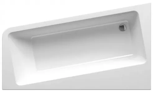 Corner bathtub 160x95 cm