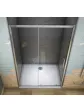 120 cm single-leaf sliding shower door - EASY SLIDER model