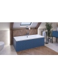 Rectangular acrylic bathtub PrimaLine QUATRO DUO 160x75 - 2