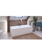 Rectangular acrylic bathtub PrimaLine QUATRO DUO 170x75 - 3