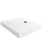 Shower tray 100x120 built-in rectangular acrylic high 120x100 cm - PRESTON