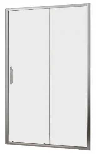 Recessed shower door 120 cm