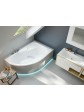 Acrylic corner asymmetrical tub ExclusiveLine ORUNA 170x100 cm - 1