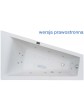 Whirlpool bathtub asymmetrical ExclusiveLine BARBOSA 160x100 cm - 18