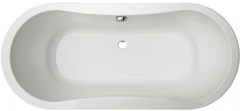 Freestanding bathtub 180x80 built-in Sorena Oval - Essente.pl Built-in freestanding bathtub 180x80 cm SORENA OVAL, Polish product