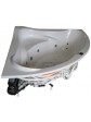 Whirlpool bathtub symmetric ExclusiveLine IVEA 140x140 cm - 11