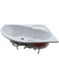 Whirlpool massage tub asymmetric ExclusiveLine ORUNA 160x100 cm - 17