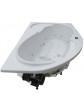 Whirlpool massage tub asymmetric ExclusiveLine ORUNA 160x100 cm - 13