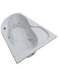Whirlpool massage tub asymmetric ExclusiveLine ORUNA 160x100 cm - 9