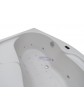 Whirlpool massage tub asymmetric ExclusiveLine ORUNA 160x100 cm - 7