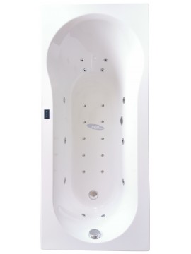 Whirlpool bathtub rectangular ORIA 160x75 cm