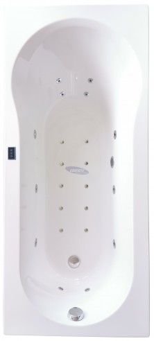 Whirlpool bathtub rectangular ORIA 160x75 cm