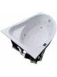 Hydromassage jacuzzi corner bathtub IMPALA 150x100 left right handed - 1