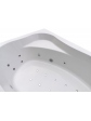 Hydromassage jacuzzi corner bathtub IMPALA 150x100 left right handed - 3