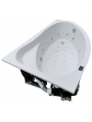 Hydromassage jacuzzi corner bathtub IMPALA 150x100 left right handed - 5