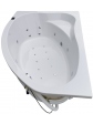 Hydromassage jacuzzi corner bathtub IMPALA 150x100 left right handed - 8