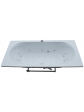 Acrylic whirlpool bathtub rectangular ExclusiveLine ORIA DUO 170x80 cm - 8