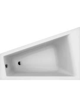 ExclusiveLine corner asymmetrical bathtub BARBOSA 160x100 cm