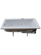 Whirlpool bathtub acrylic rectangular ExclusiveLine BARBOSA 170x75 cm - 1