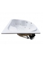 Corner whirlpool bathtub jacuzzi ORUNA 140x140 cm ExclusiveLine series - 10