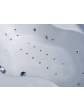 Corner whirlpool bathtub jacuzzi ORUNA 140x140 cm ExclusiveLine series - 13