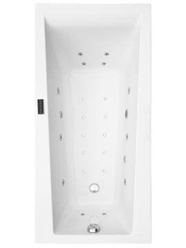 Whirlpool bathtub rectangular BARBOSA 150x75 cm