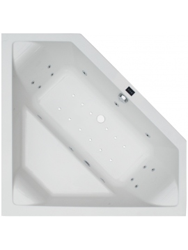 Whirlpool bathtub symmetric BARBOSA 140x140 cm