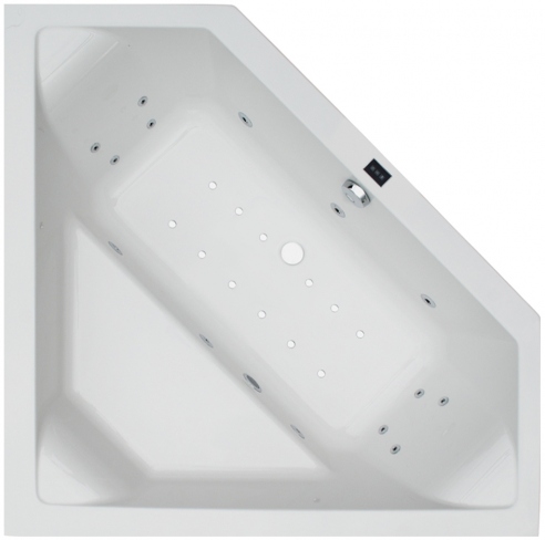 Whirlpool bathtub symmetric BARBOSA 140x140 cm