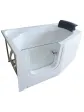 Openable bathtub with opening door - MEDICA 135x90 cm