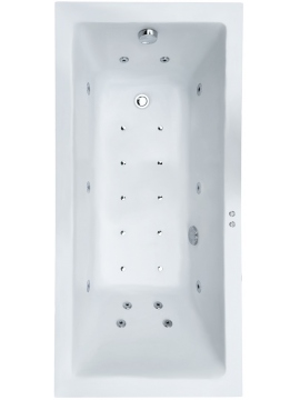 Whirlpool bathtub rectangular BERNO 140x70 cm Kopiuj