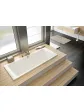 Large rectangular bathtub for two people Bern duo - 200 cm 90 acrylic essente poland