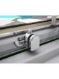 Bottom rollers for recessed shower doors - EASY SLIDER
