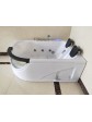 Whirlpool bathtub corner angular 2-persons SGM-KL9209L 170x118 Led - 2