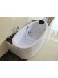 Wall-mounted whirlpool bathtub - water and air hydromassage - SGM-KL9110 170x85 cm