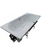 Acrylic whirlpool bathtub rectangular ExclusiveLine ORIA DUO 170x80 cm - 11