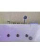 Whirlpool bathtub corner angular 2-persons SGM-KL9209L 170x118 Led - 7