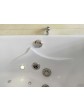 Wanna z hydromasażem 170x85 cm jacuzzi z masażem wodnym i powietrznym - SGM-KL9110