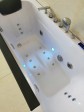 Wanna spa z hydromasażem 170x75 cm z jacuzzi przyścienna prostokątna - SGM-KL9103