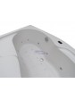 Wanna z hydromasażem spa jacuzzi narożna ORUNA 150x100 cm lewa prawa - 7