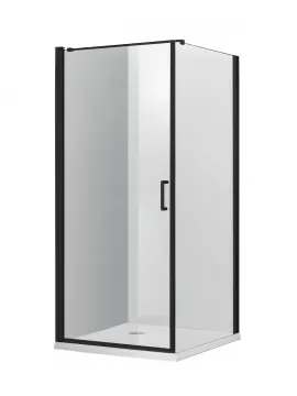 Shower cabin 90x90x190 cm black