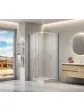 Kabina prysznicowa narożna kwadratowa 800x800 mm - model Modesto
