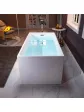 Small freestanding rectangular bathtub 140x70 TRENTO