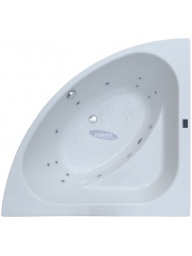 Whirlpool bathtub symmetric BERNO 140x140 cm