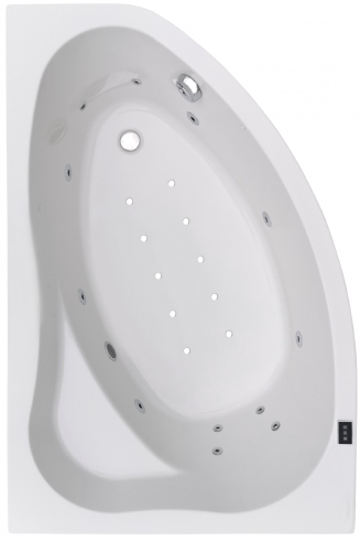 Whirlpool bathtub corner IMPALA 150x85 cm