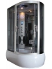 Narożna kabina prysznicowa z funkcją sauny parowej i hydromasażem, wersja lewa - SGM-KL8701R 120x80x215 cm