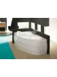 Acrylic cornered left or right bathtub ExclusiveLine IMPALA 140x90 cm - 1