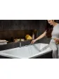 A large 2-person acrylic bathtub 170 cm on a frame - Formy Essente model