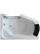 Low walk-in bathtub for seniors - MEDICA 135x90 cm