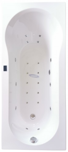 Whirlpool bathtub rectangular ORIA 170x75 cm
